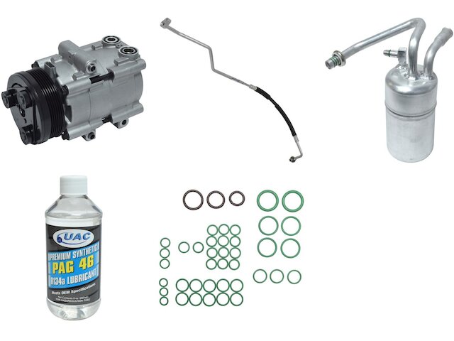 Ajusa JTC11293 Kit Montaggio Compressore Per Chrysler Voyager, Dodge Nitro, Opel Frontera 2.5/2.8 CRD
