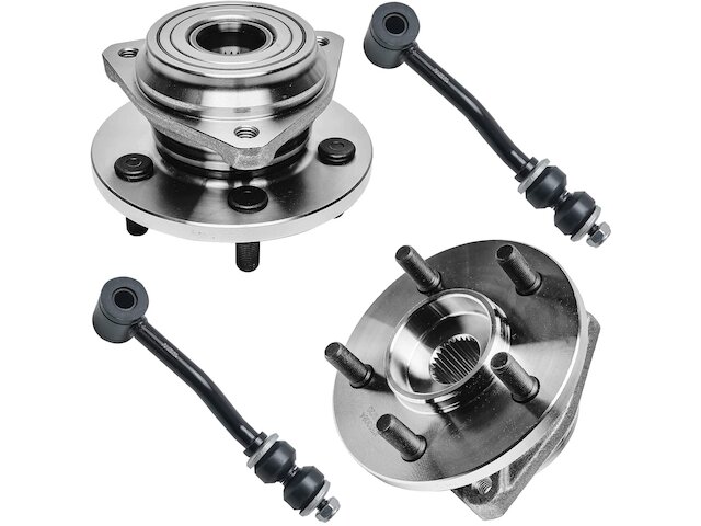 Front Wheel Bearing & Hub Assembly For Jeep Cherokee XJ & Wrangler