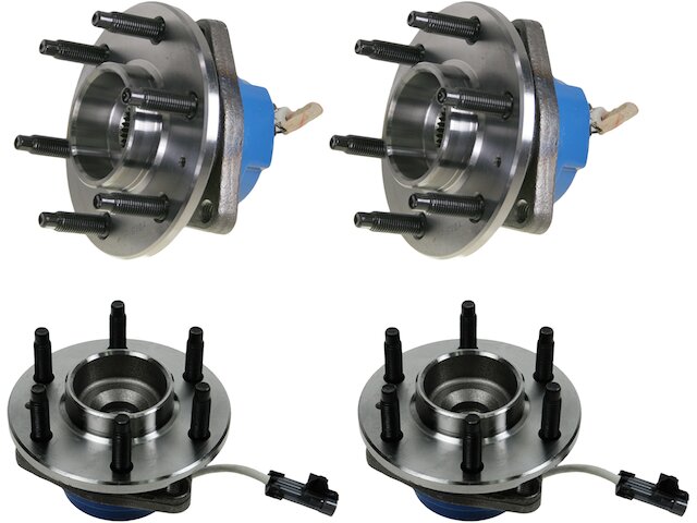 Pair Set 2 Front Moog Wheel Bearing Hub Assemblies Kit For Cadillac CTS - View #9
