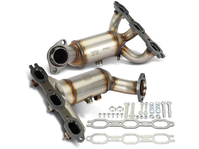 Silencieux Central + Arrière D'Échappement Pour Chrysler Town & Country 3.8-4.0 (2008-2010) - Neuf - Garantie 2 Ans