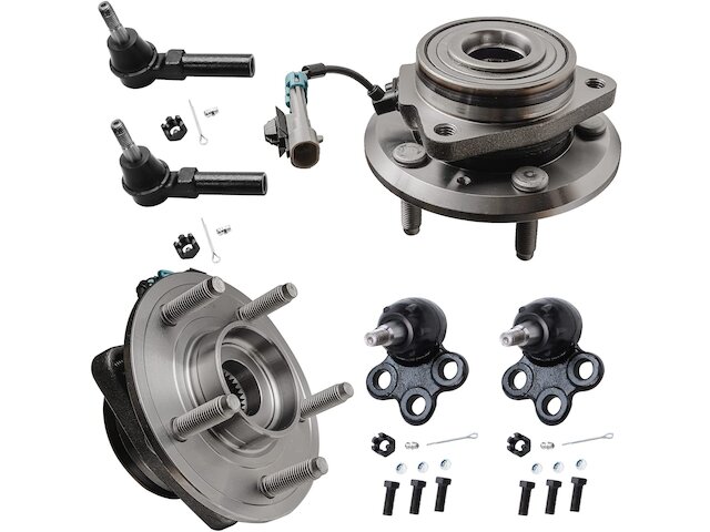 Mepre_25 Rear Wheel Hub Bearing Assembly For 2007-2009 Chevrolet Equinox & Pontiac Torrent - 512358