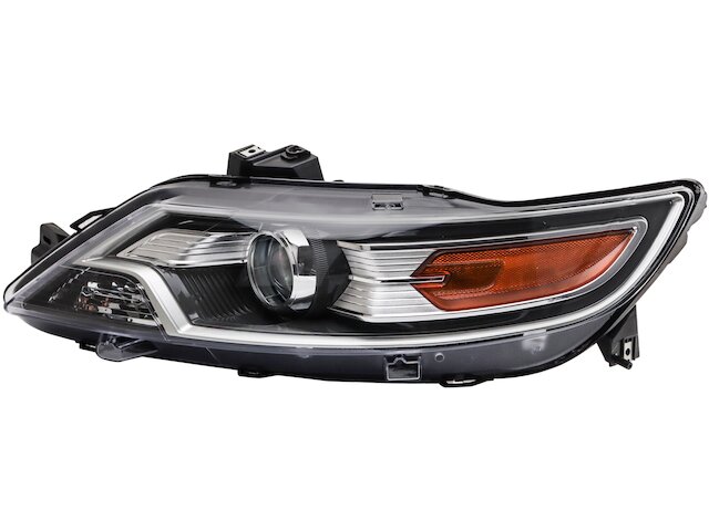 thumbnail image 2 of Factory Style Driver Side Headlight For 2013-2014 Ford Taurus – Halogen, Gray Trim, HB3 Bulbs Included 2 of 4