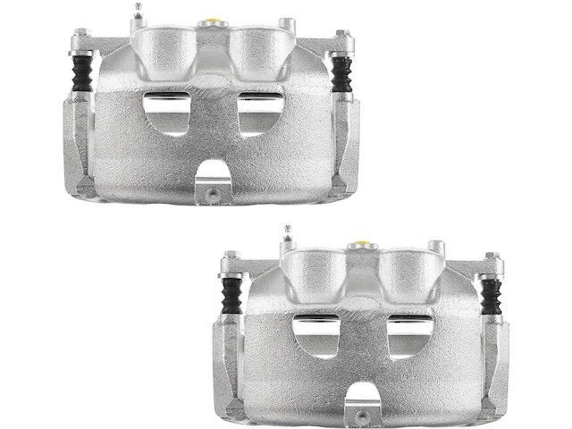 TOM AUTO PARTS Pair Front Brake Calipers For Ford F-150 2010-2019, Expedition 2010-2019, Navigator 2010-2019 – With Brackets, 2 Piston