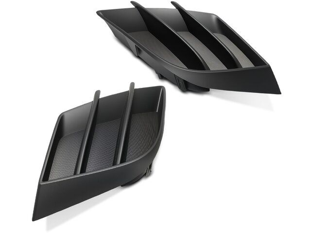 OEM 2010-2011 Mazda 3 Front Right Passenger Fog Light Bezel - Mazda Genuine BBS2-50-C11C