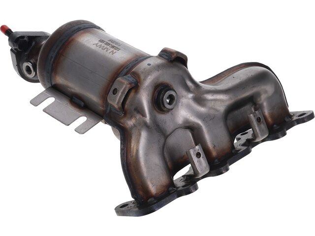 Bank 2 Exhaust Manifold Catalytic Converter For Ford Explorer 3.5L V6 (2013-2015) – Direct Fit, 7 Bolt, 2 Sensor Ports, 15" Length (auto-summer AS492556MM)