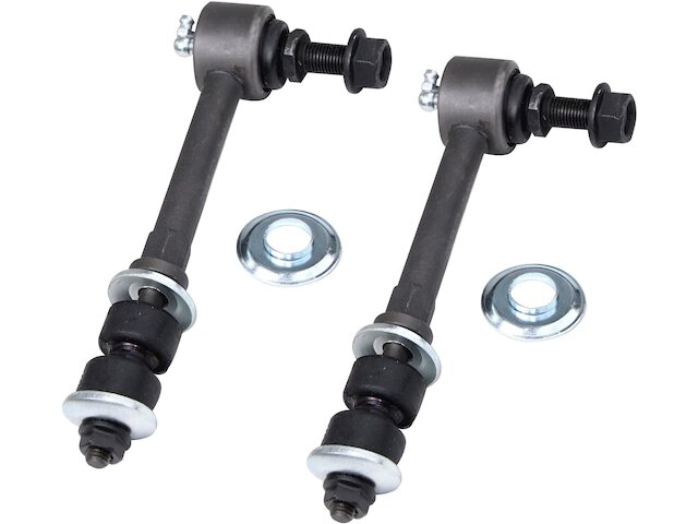 2-Pack Front Stabilizer Sway Bar End Links For 2007-2017 Chevy Equinox, GMC Terrain, Pontiac Torrent & Saturn Vue - Greasable, Bolt-On