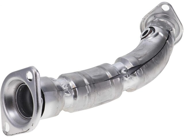 Quick Exhaust Flex Pipe For 2014-2017 Mitsubishi Outlander AWD 3.0L V6 – Front, Bolt-On With Gaskets, 1-Year Warranty, Made In Canada