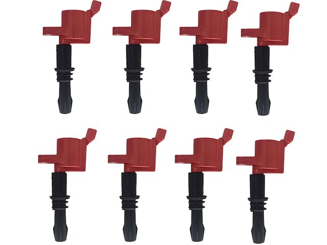 8-Pack Ignition Coil Set For Ford 4.6L 5.4L V8 Triton Engines (F-150, Expedition, Mustang) 2004-2008