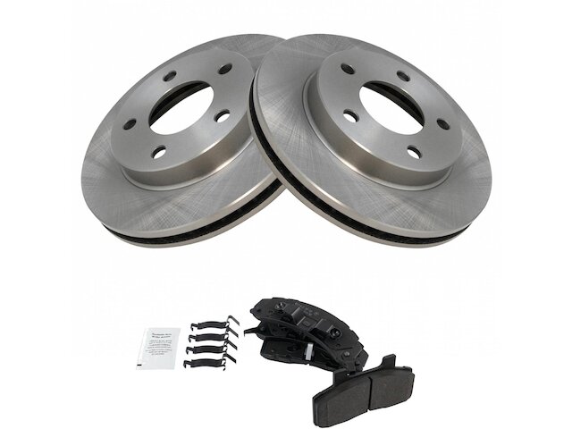 1983-1996 Buick Century Brake Rotor - TRQ BKA17686 - Front