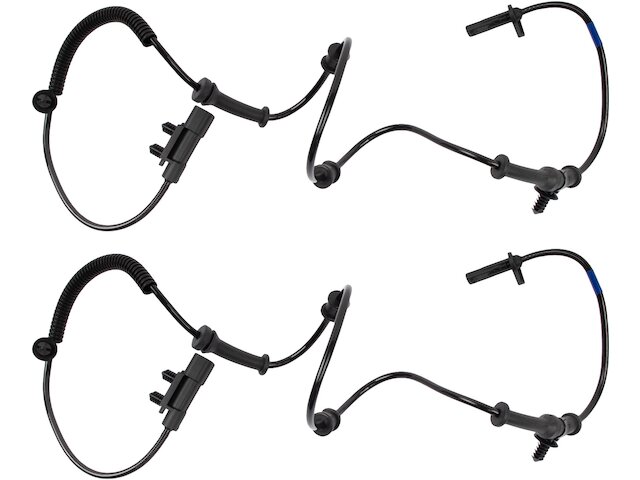 Pair Of Rear ABS Speed Sensors – Left & Right For Dodge Durango, Ram 1500 – Topcn Brand, 12mo Warranty