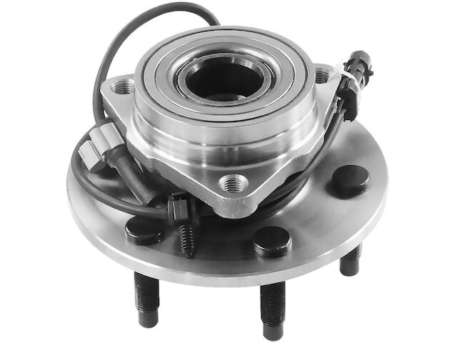 TRQ Front Wheel Bearing & Hub Assembly Set For 1999-2007 Chevy GMC