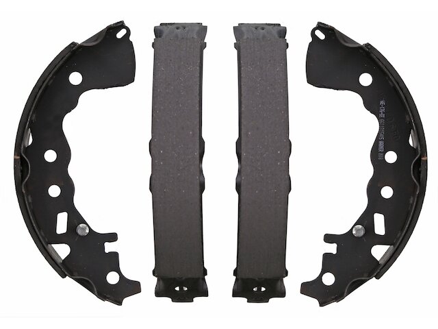 TRQ Rear Brake Shoes For 2018-2022 Nissan Kicks & 2020-2022 Versa - Drum Brake Replacement