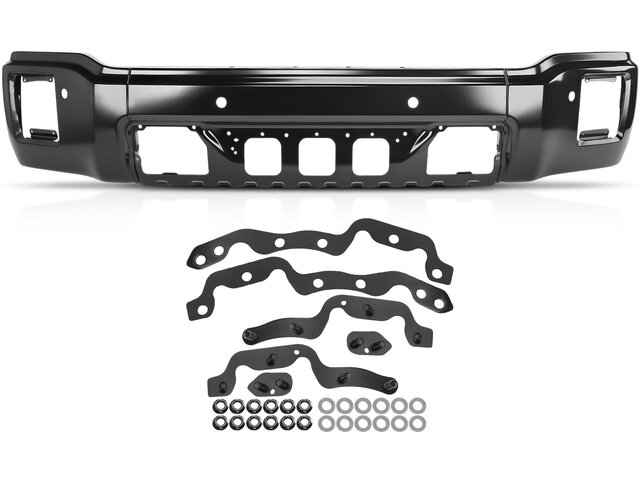 Evan-Fischer Rear Fender Trim Set For 2014-2018 GMC Sierra 1500 – Textured Black, Driver & Passenger Side