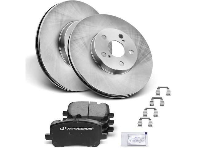 Brembo 09.R104.11 Uv Coated Front Disc Brake Rotor - View #4