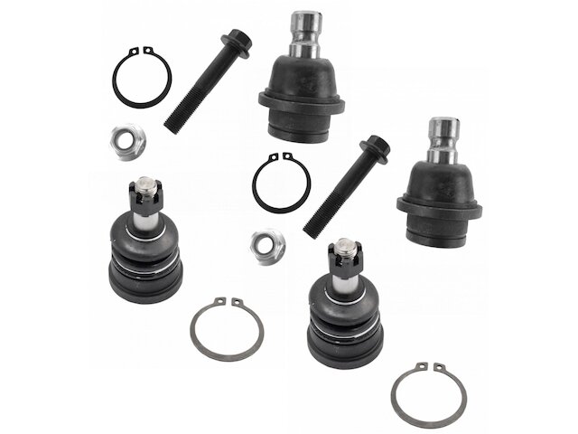 Detroit Axle Front Upper Control Arms & Ball Joints Kit For 2005-2012 Nissan Frontier Pathfinder Xterra – 4PC