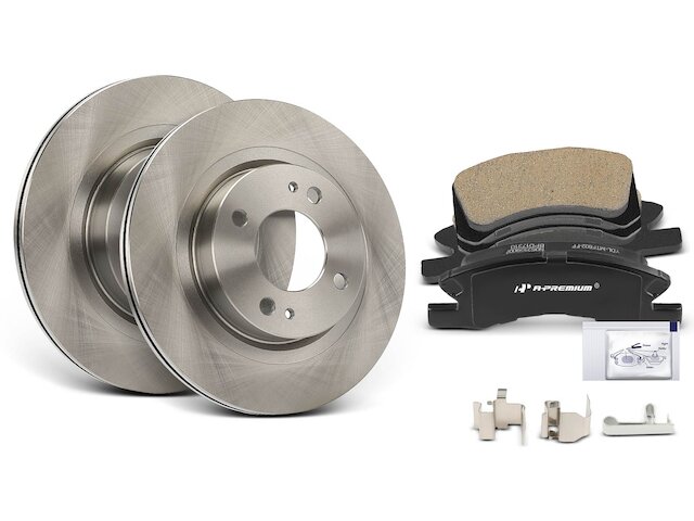 Max Advanced Brakes Front Brake Kit For Mitsubishi Mirage