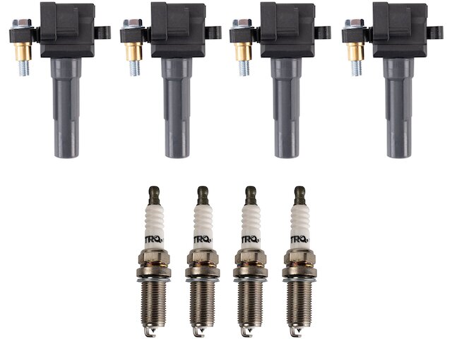 Ignition Coil Set ECCPP Spark Plugs ECCPP 4 With Iridium Spark Plugs Kit For Subaru Forester 2.5L & Impreza 2.0L Ignition Coils Ignition Coil And Spark Plug Kit
