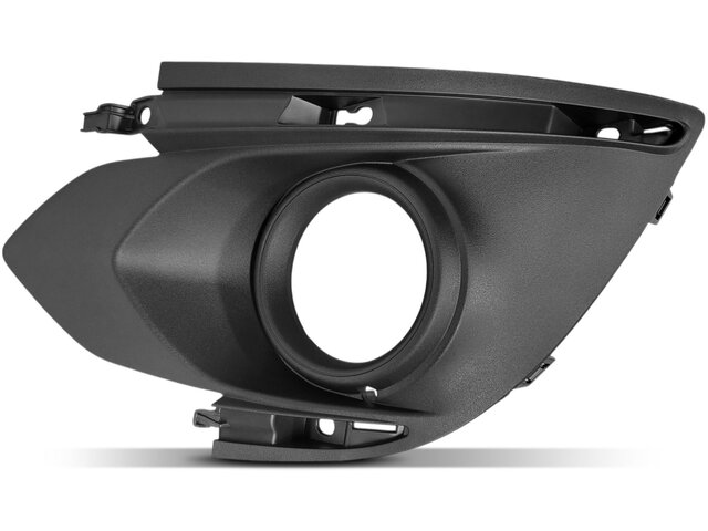 Black Left Side Fog Lamp Cover Bezel For Mitsubishi Mirage 2021-2024 – JX Direct Replacement