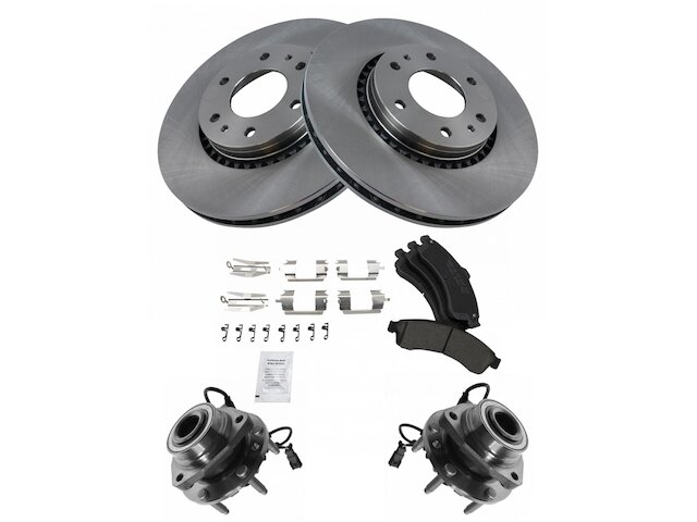 API Front Brake Rotor – Fits 2002-2005 Chevrolet Trailblazer, 12678MC (305mm)