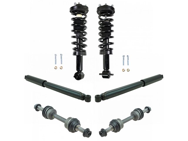 Set(2) Rear Shock Struts Absorbers For 15-16 Ford F-150 4WD 15-19 RWD