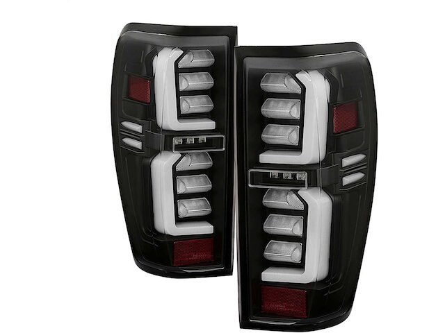 For 2019-2024 GMC Sierra 1500/2500 Halogen Tail Lights w/o Signature Left Driver
