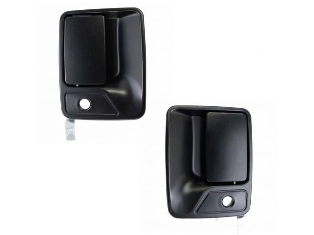 Window Outer Belt Molding Set For 1999-2014 Ford F250 F350 F450 Super Duty - Black Rubber