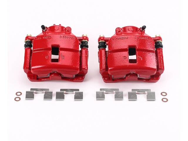 thumbnail image 2 of Front Brake Calipers Pair For 2001-2010 Chrysler PT Cruiser (Left & Right, Auto Shack) 2 of 6