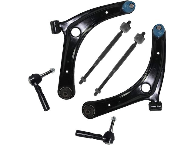 8Pcs Control Arm Ball Joint Tie Rod End Suspension Kit For 2007-12