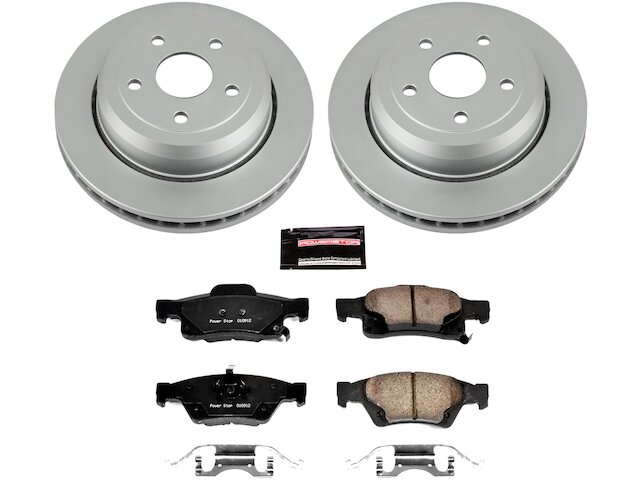TRW Pro Ceramic Rear Brake Pad Set For Jeep Grand Cherokee 2011-2020 – TRC1498 With Hardware