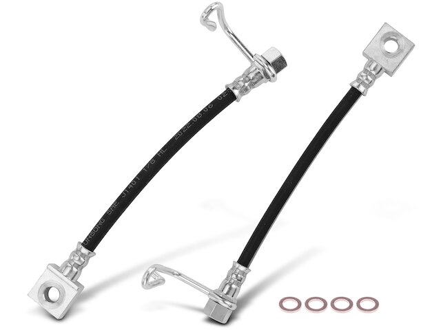 Dynamic Friction Company Tubo Freno Flessibile 350-67164 - Ricambio Auto, Omologato DOT