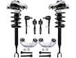 Strut Coil Spring Sway Bar Link Tie Rod End Kit