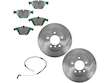 Brake Pad Rotor and Wear Sensor Kit