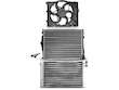 Radiator A/C Condenser and Cooling Fan Kit