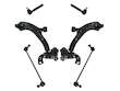 Control Arm Ball Joint Tie Rod and Sway Bar Link Kit
