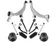 Wheel Hub Control Arm Ball Joint Tie Rod End Kit