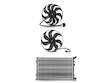 Radiator and Cooling Fan Kit