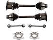 Axle Wheel Bearing Sway Bar End Link Kit