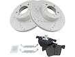 Brake Pad and Rotor Kit