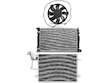 Radiator A/C Condenser and Cooling Fan Kit