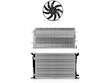 Radiator A/C Condenser and Cooling Fan Kit