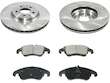 Brake Pad and Rotor Kit