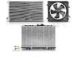Radiator A/C Condenser and Cooling Fan Kit