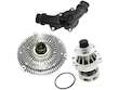 Water Pump Fan Clutch Thermostat Kit