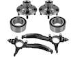 Wheel Hub and Steering Knuckle Kit