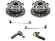 Wheel Hub Sway Bar Link Tie Rod Kit