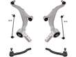 Control Arm Ball Joint Tie Rod and Sway Bar Link Kit