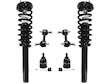 Strut Coil Spring Ball Joint Sway Bar Link Kit