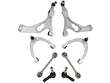 Control Arm Ball Joint Tie Rod and Sway Bar Link Kit