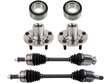 Axle Wheel Hub and Bearing Kit