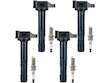 Ignition Coil Set with Spark Plugs
